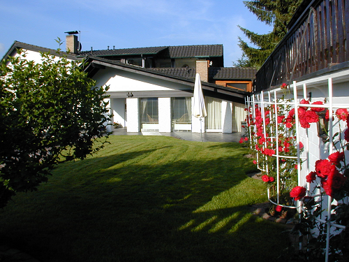 Appartement Terrrasse mit Garten